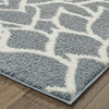 Viviana Large Scale Floral Grey/ Ivory Area Rug, 7'10"x10'10"