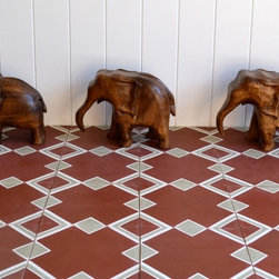 Sabine Hill - Cement Encaustic Tile - Tile