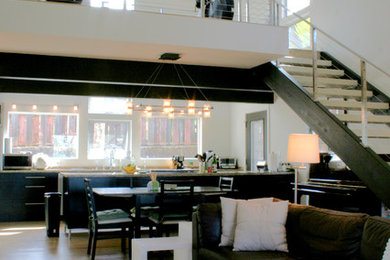 Living room - contemporary living room idea in Hawaii