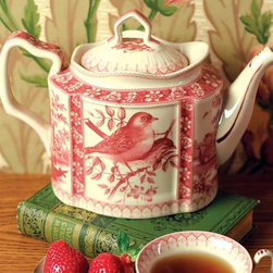Pretty Bird Afternoon Teapot - Teapots