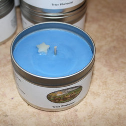 Texas Bluebonnet 8oz Soy Candle - Candles