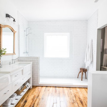 Modern Farmhouse Master Bathroom