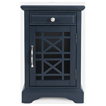 Craftsman Power Chairside Table - Navy