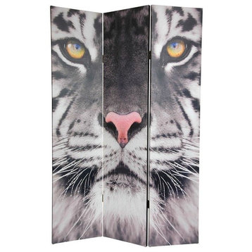 6' Tall Double Sided Tiger Room Divider