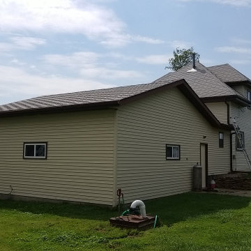 New Seamless Steel Siding