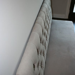 Custom Sectional Sof - Designer Fabric - Dining Benches