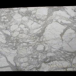 All Natural Stone - Calacatta Extra Marble Slab - Kitchen Countertops