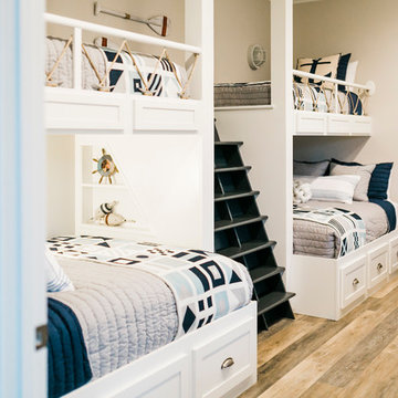 Tellico - lake house basement + bunkroom