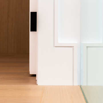 Modern Fluted Feature Walls with LED Reveal | Tampa Bay
