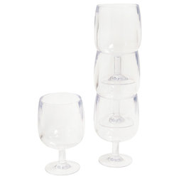 Beach Style Wine Glasses by Galleyware