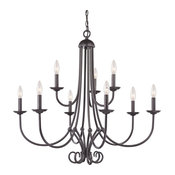Williamsport 9-Light Chandelier Oil Rubbed Bronze