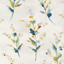 Made To Measure Curtains - John Lewis & Partners Wildflower Sprigs, Multi - Curtains, Blinds & Shutters