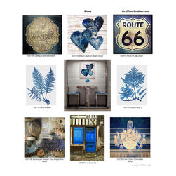 True Blue - Wall Decor