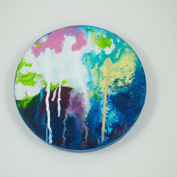 Abstract Circle Of Friends - Sophie - Paintings