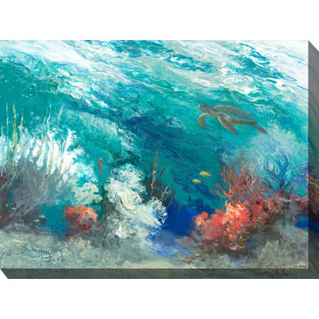 OU-85040 Coral Reef Outdoor Art
