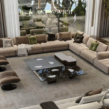 Redefining Luxury Living: Antonovich Group Modern Villa Interior Design