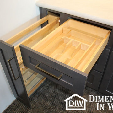 Dimensions in Wood Kitchen Display