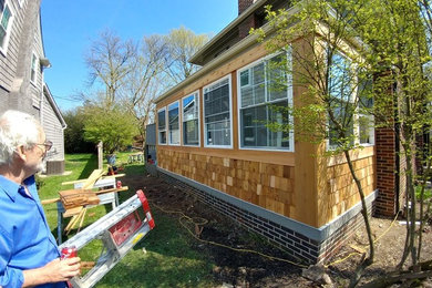 Patio to Finished Sunroom