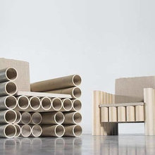 paper tube chair