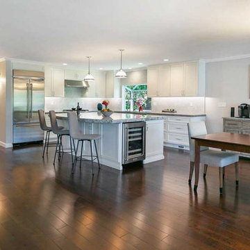 Walnut Creek Transitional Kitchen and Dining Room