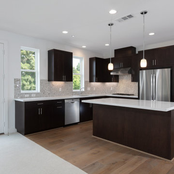 SummerHill Homes Kitchens: Locale @ State Street Rowhome Res 4