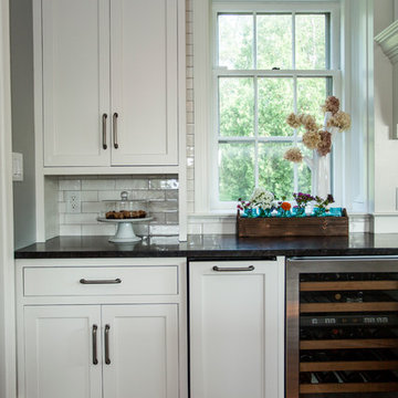 Gladwyne, PA Kitchen, Mudroom and Living Room Remodel