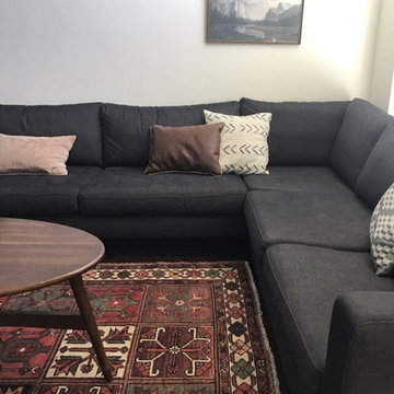Tribal Oriental area rug