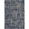 Palmetto Living by Orian Cotton Tail Cross Thatch Navy Area Rug, 7'10"x10'10"