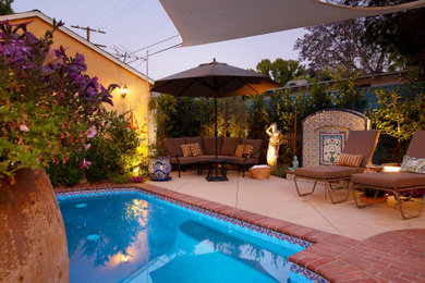 Example of a pool design in Los Angeles
