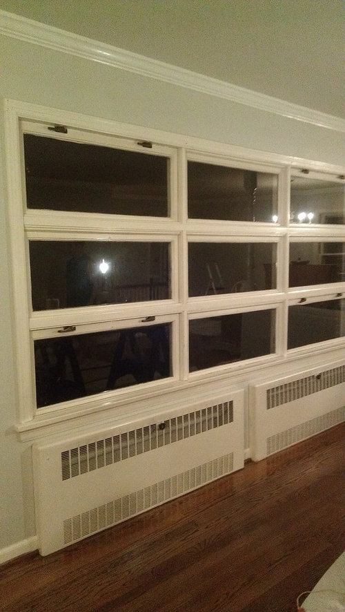 Paint heat register white or color of wall?