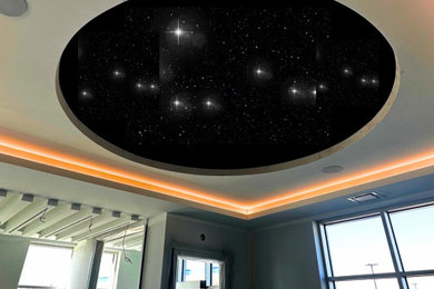Home theater photo in Calgary