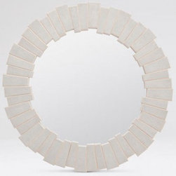 Ivory Claude Mirror Medium | Pulp Home - Wall Mirrors