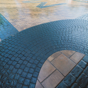 Award Winning Driveway Courtyard