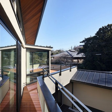 紙飛行機の家