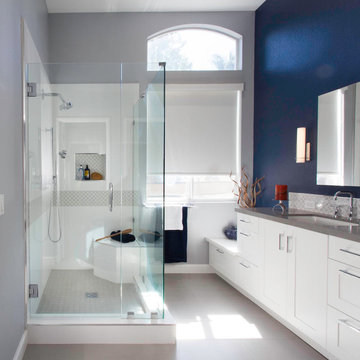 Transitional Master Bathroom