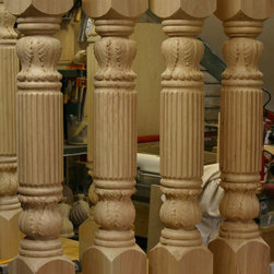 Architectural woodcarvings - Columns And Capitals