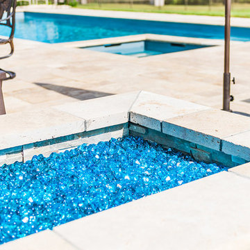 Fiberglass Feature Pool - Mullica Hill, New Jersey