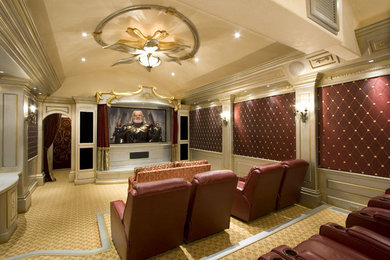 Example of a home theater design in Other