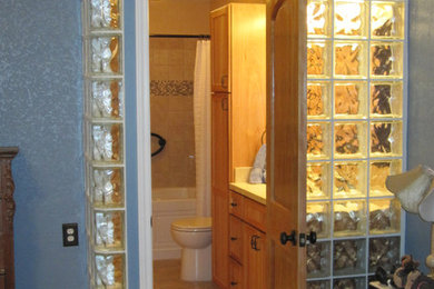 Bathroom - eclectic bathroom idea in Austin