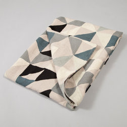 Harlequin Linen Throw Grey - Throws