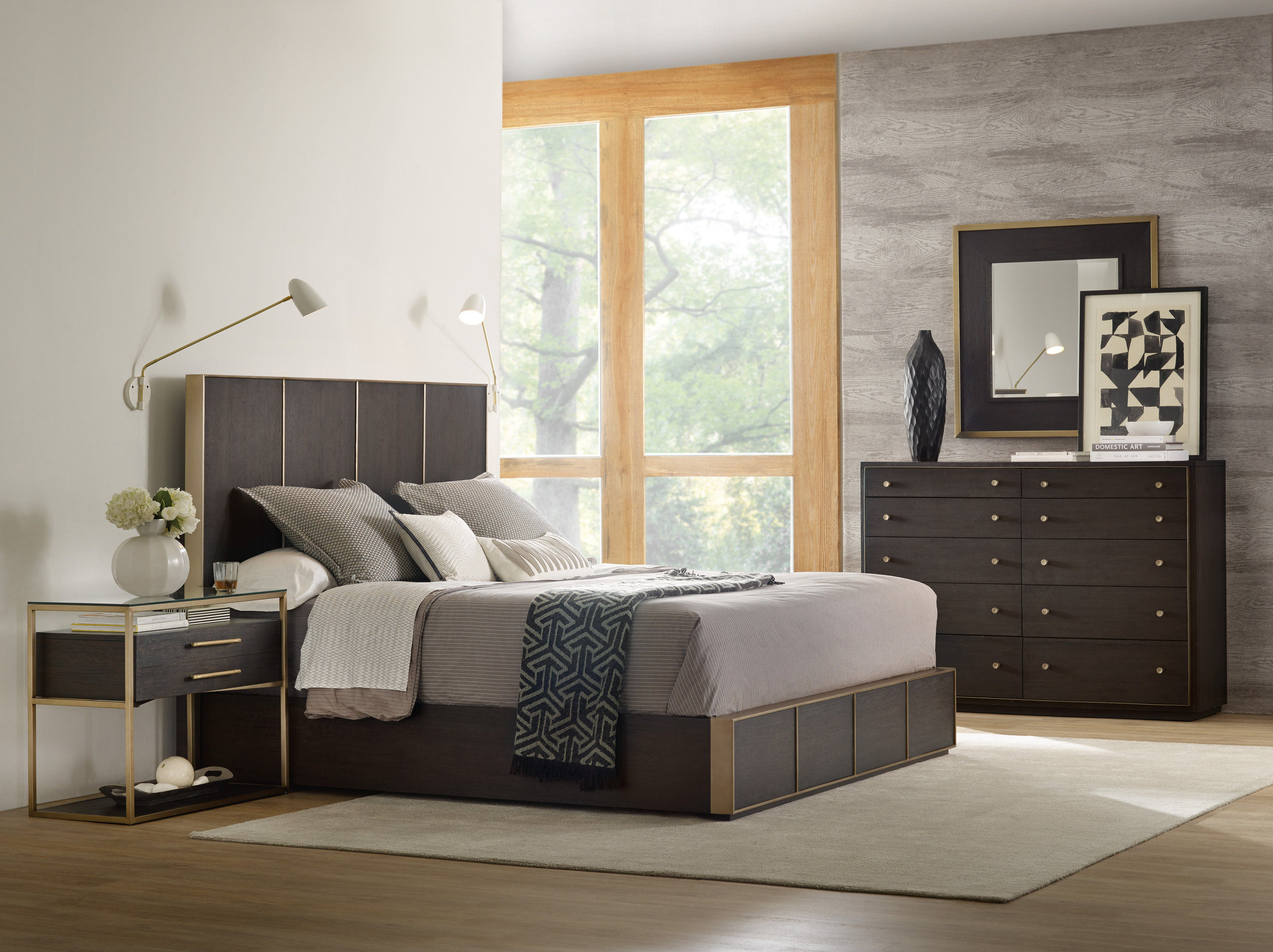 Curata 1-Drawer Nightstand
