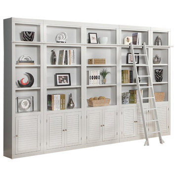 Parker House, Boca Inset Library Wall Bookcase, Cottage White