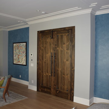 Custom 3" Thick Knotty Pine Door