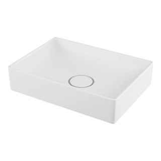 Vision 6050 Bathroom Sink Without Faucet Hole - Contemporary - Bathroom ...