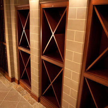 Optimus Painting and Iris Lee Marcus, Wine Cellar, Lincoln, Massachusetts