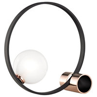 Mitzi Zena 1 Light Table Lamp HL155201-POC/BK - Polished Copper & Black