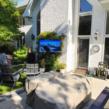 Backyard living with Samsung Terrace