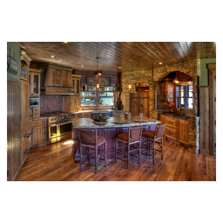 Pig Bay 1 - Rustic - Kitchen - Minneapolis - by Lands End Development ...