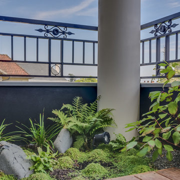 Jardin japonais de la terrasse