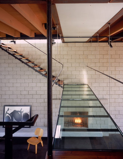 Industrial Staircase by Ehrlich Yanai Rhee Chaney Architects